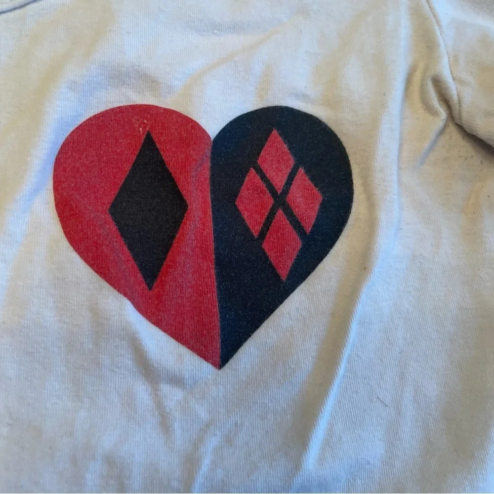 🃏Batman Brand Harley Quinn Crop Top - Woman’s Size Small ⚡ - Picture 6 of 11